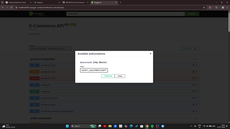 ShopSphere – Scalable E-Commerce Backend – screenshot 6