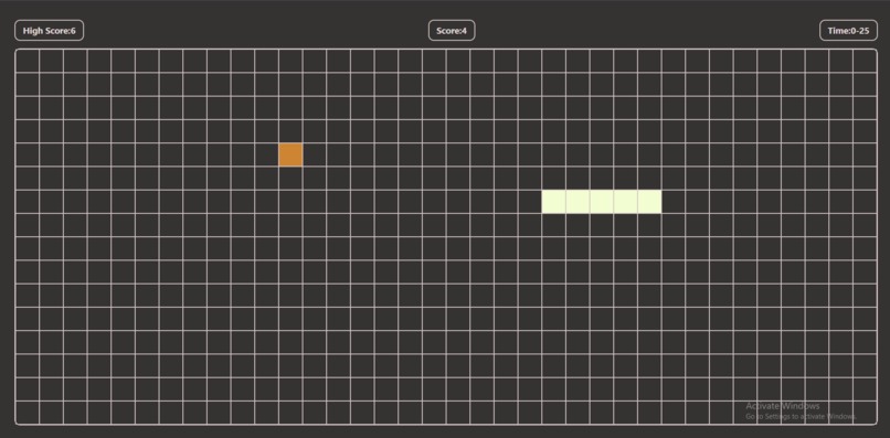 Snake game – screenshot 1
