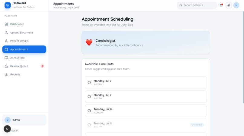 MedGuard – screenshot 2