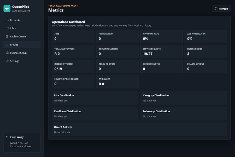 QuotePilot – screenshot 1