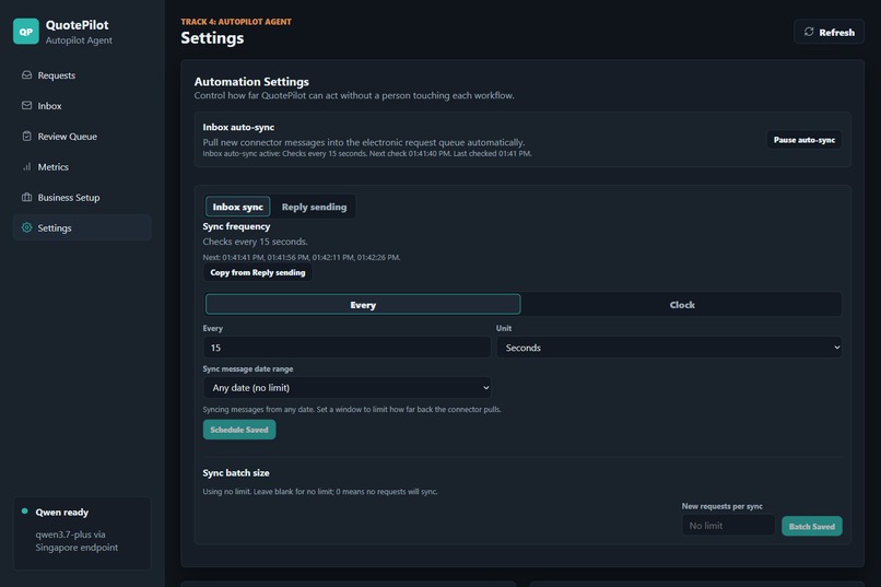 QuotePilot – screenshot 4
