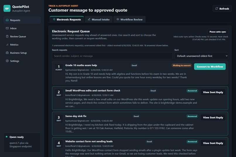 QuotePilot – screenshot 5