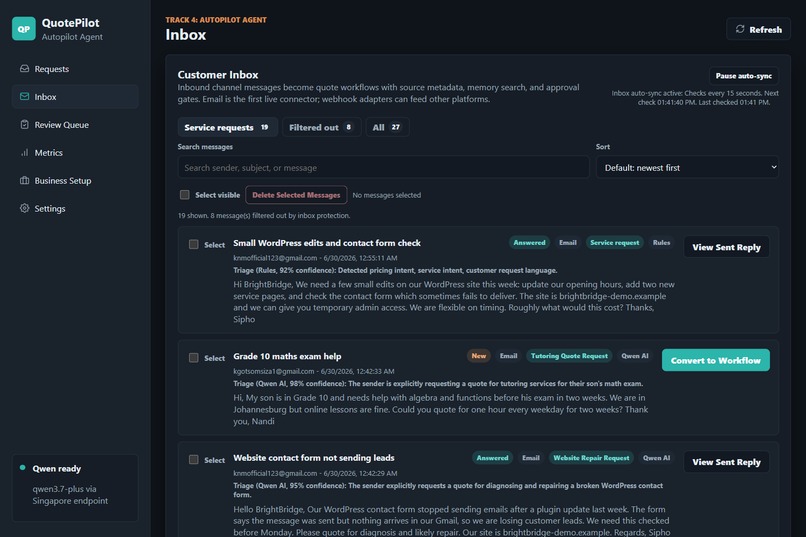 QuotePilot – screenshot 7
