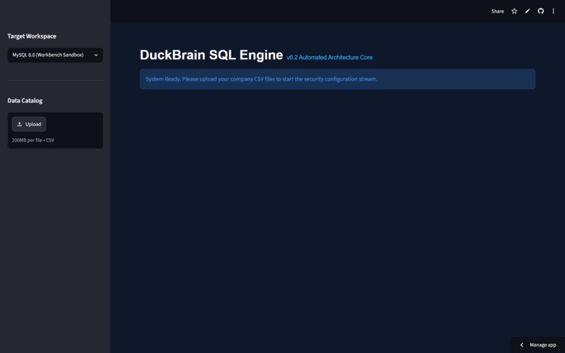 DuckBrain SQL – screenshot 2