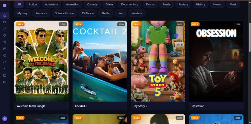 MovieSphere – screenshot 1