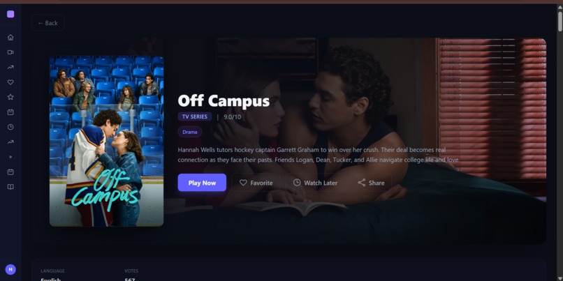 MovieSphere – screenshot 2