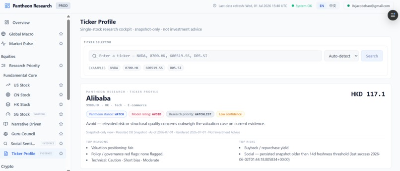 Pantheon Research – screenshot 10