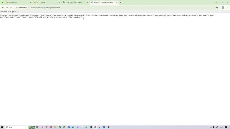 Universal Agent OS - Qwen Cloud MemoryAgent – screenshot 3
