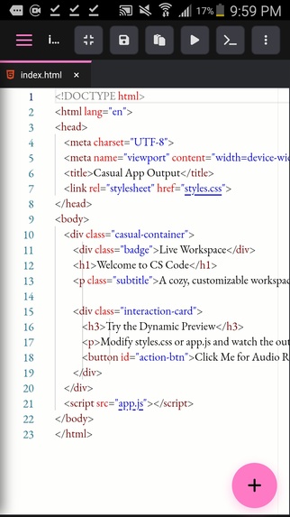 CS Code Studio (casual code studio) – screenshot 4