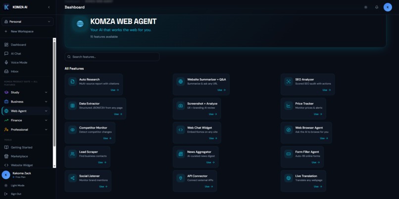 Komza ai  – screenshot 7