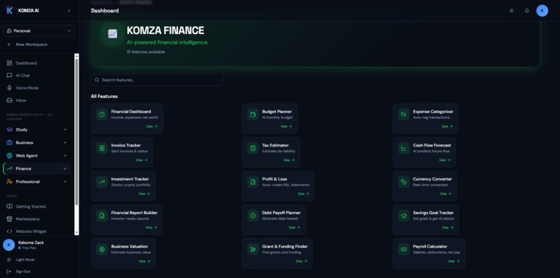 Komza ai  – screenshot 8