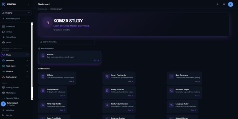 Komza ai  – screenshot 11
