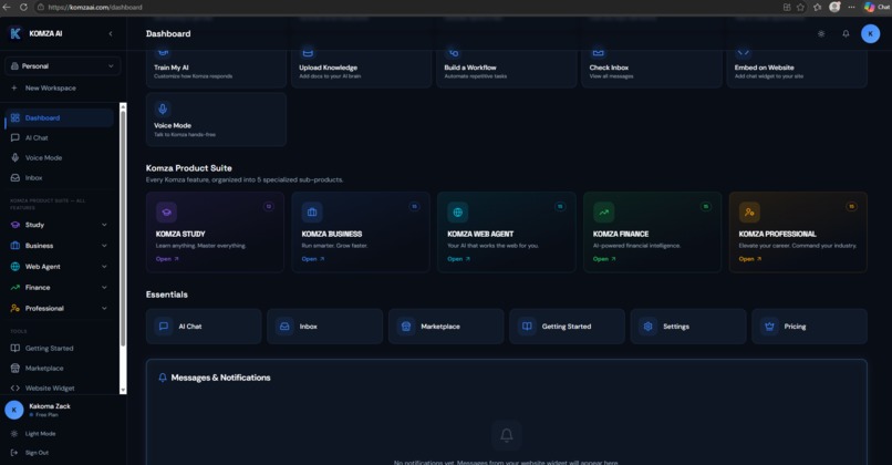 Komza ai  – screenshot 14