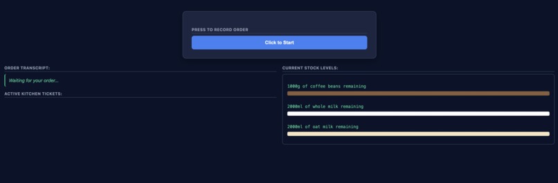 BaristaVoice – screenshot 2