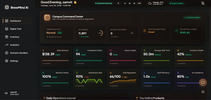 BrewMind AI – screenshot 1