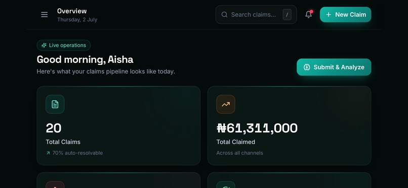 ClaimFlow  – screenshot 3
