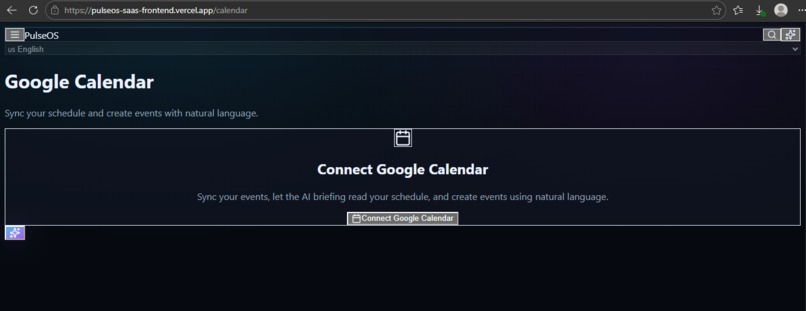 PulseOS SaaS – screenshot 2