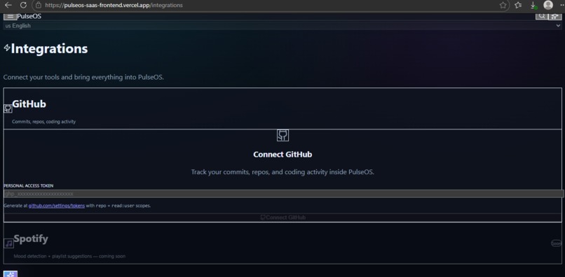 PulseOS SaaS – screenshot 3