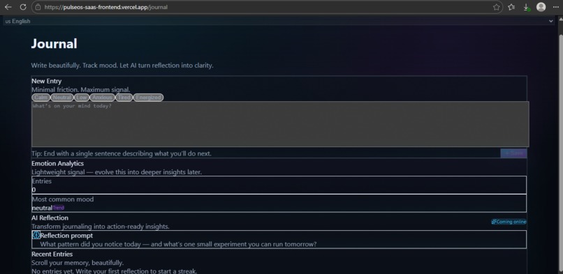 PulseOS SaaS – screenshot 8