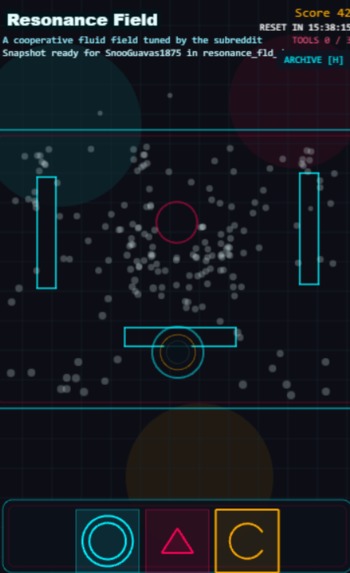 Resonance field – screenshot 1