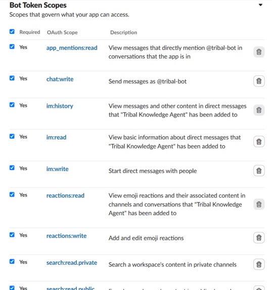 Tribal Knowledge Agent for Slack – screenshot 4