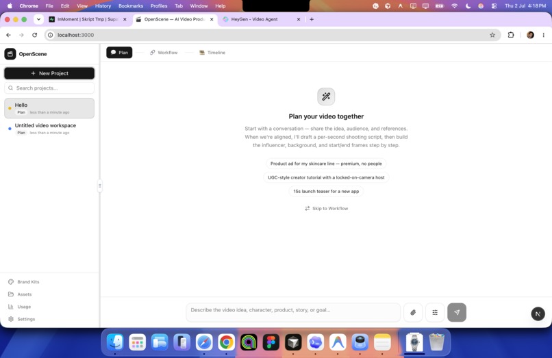 OpenScene – screenshot 3
