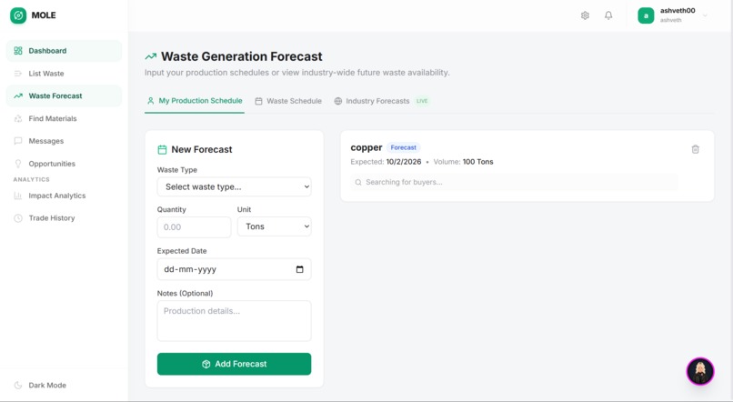 MOLE – screenshot 2