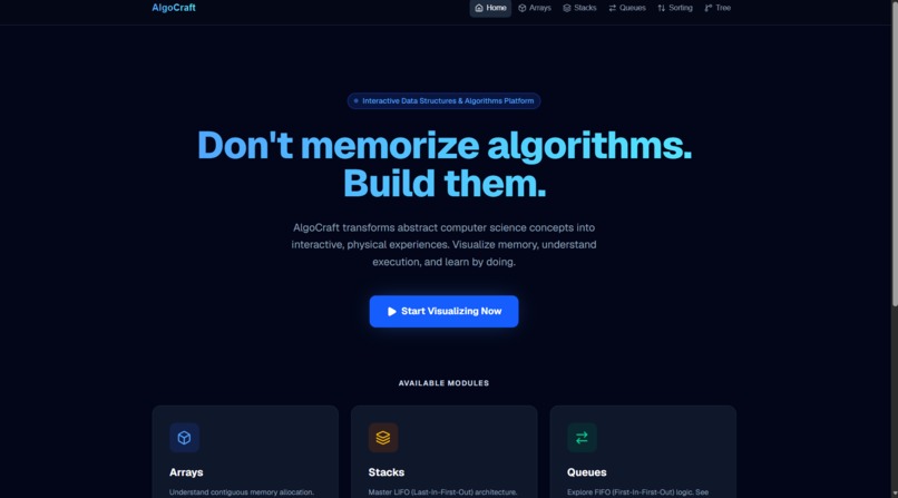 AlgoCraft – screenshot 1