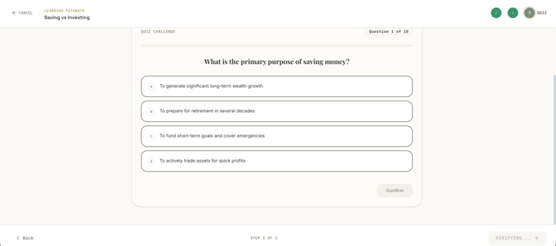 Beginvest – screenshot 3