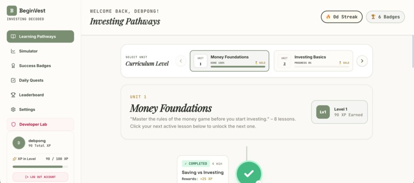 Beginvest – screenshot 6