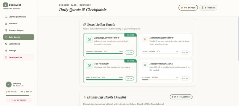 Beginvest – screenshot 8