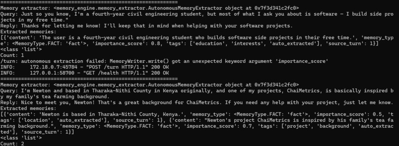 Mnemosyne – screenshot 2
