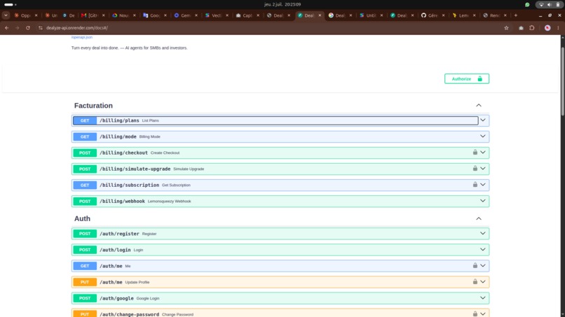 Dealyze – screenshot 1