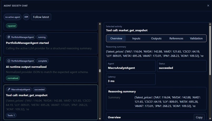 Agentic Hedge Fund – screenshot 4