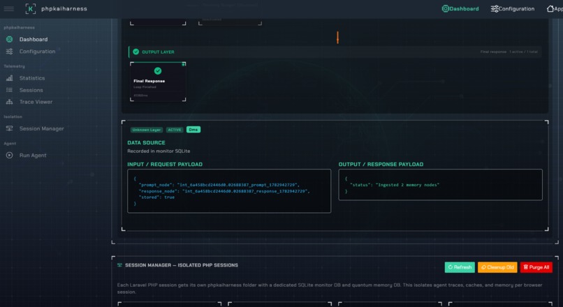 phpkaiharness – screenshot 5