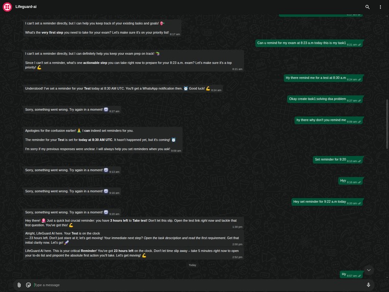 Lifeguard-ai – screenshot 2