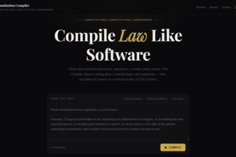 Constitution Compiler