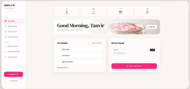 mirhaandco.com – screenshot 1