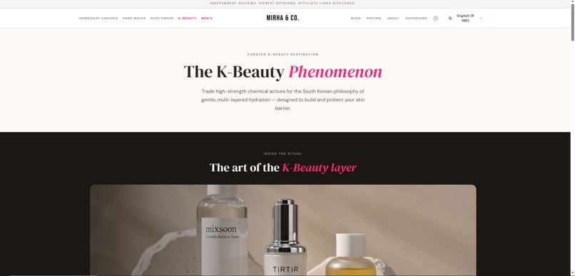 mirhaandco.com – screenshot 2