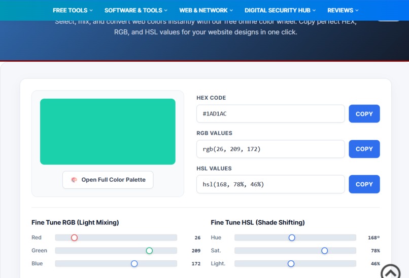 WebsiteGeek | Free Tools & Guides – screenshot 6