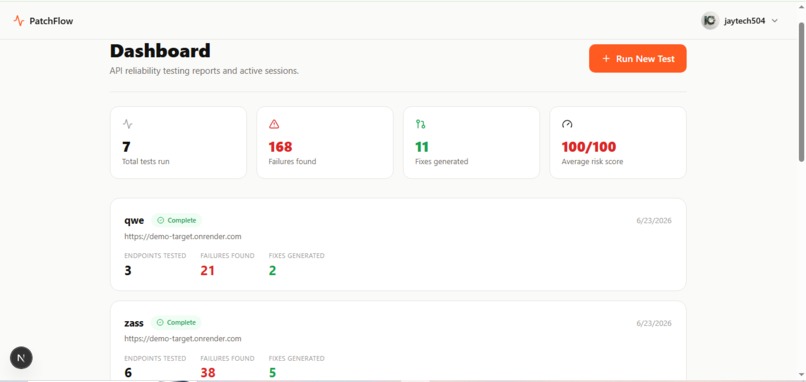 PatchFlow  – screenshot 2