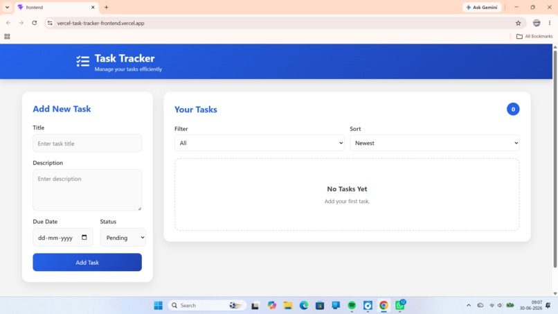 Task Tracker  – screenshot 6