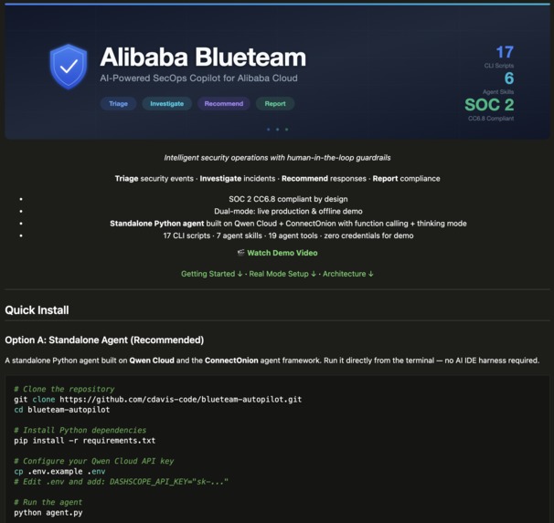 Alibaba Blueteam – screenshot 2
