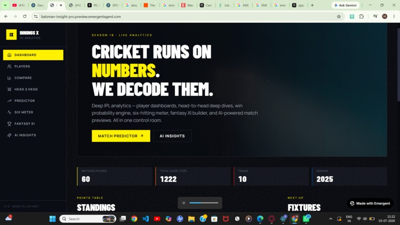 SPORTS DASHBOARD – screenshot 6