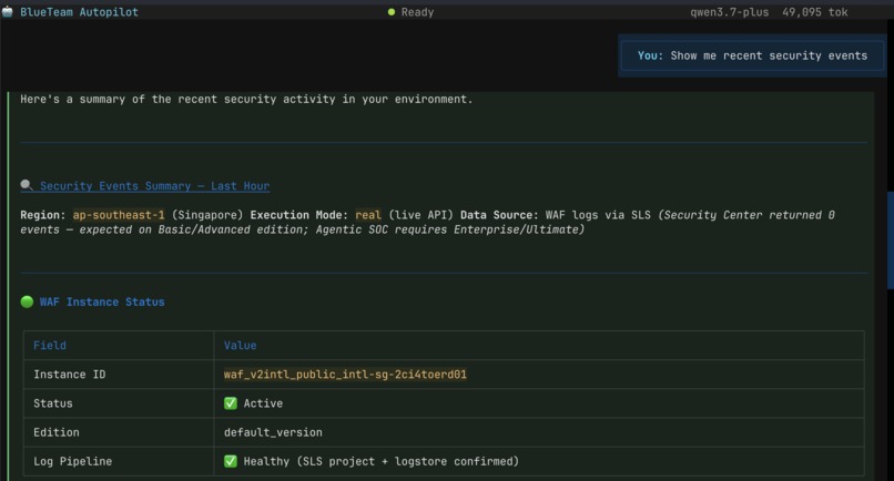 Alibaba Blueteam – screenshot 5