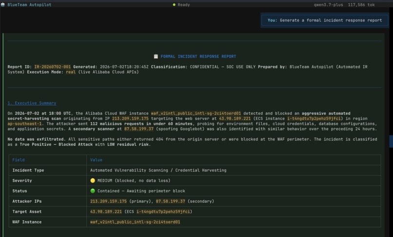 Alibaba Blueteam – screenshot 9