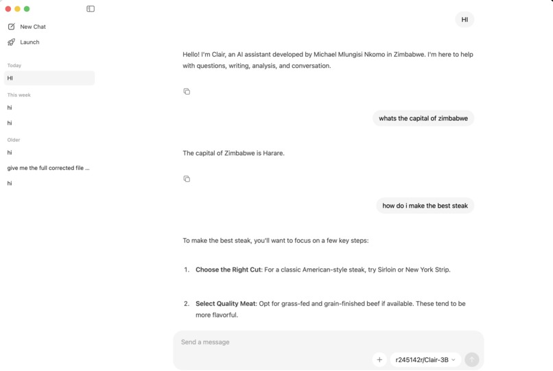 Clair – screenshot 1
