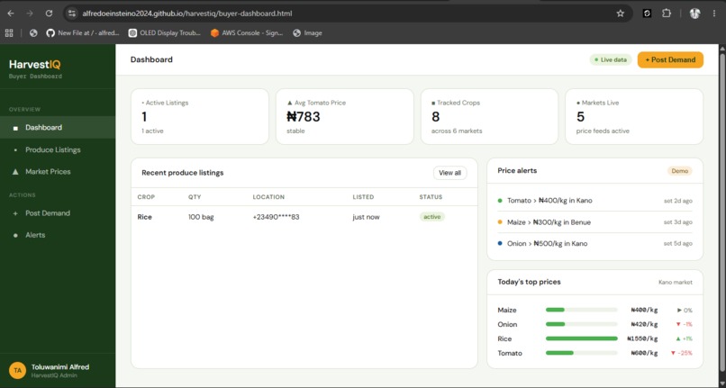 HarvestIQ – screenshot 6