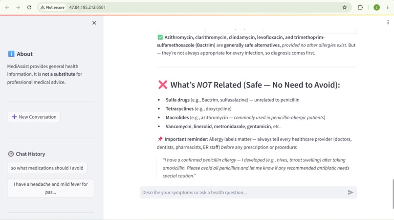 MediAssist – screenshot 1
