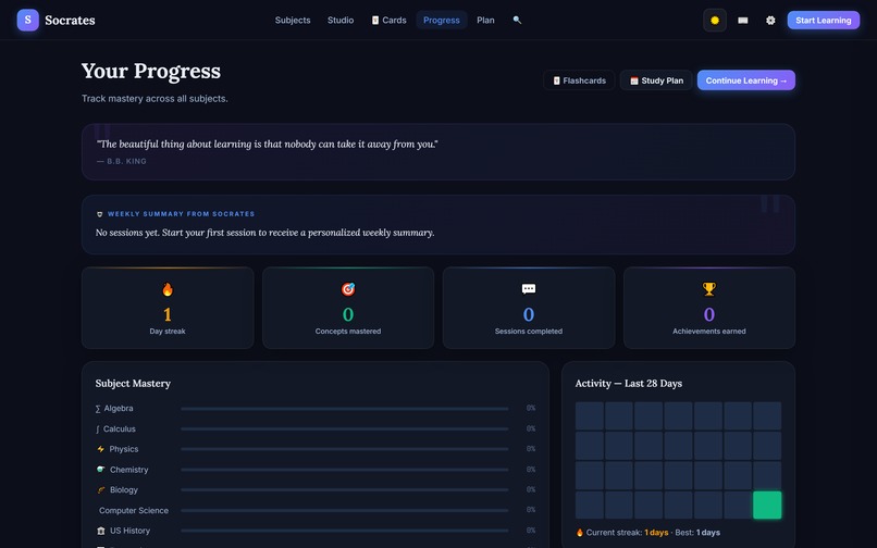 Socrates — AI-Powered Socratic Tutor – screenshot 6